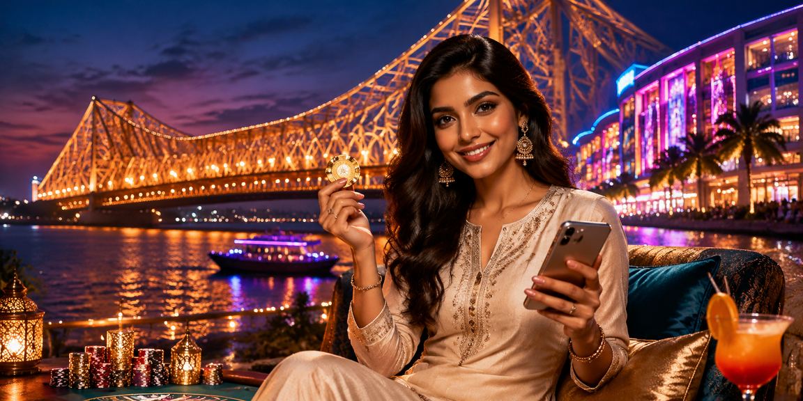 User browsing mobile casino app in Kolkata